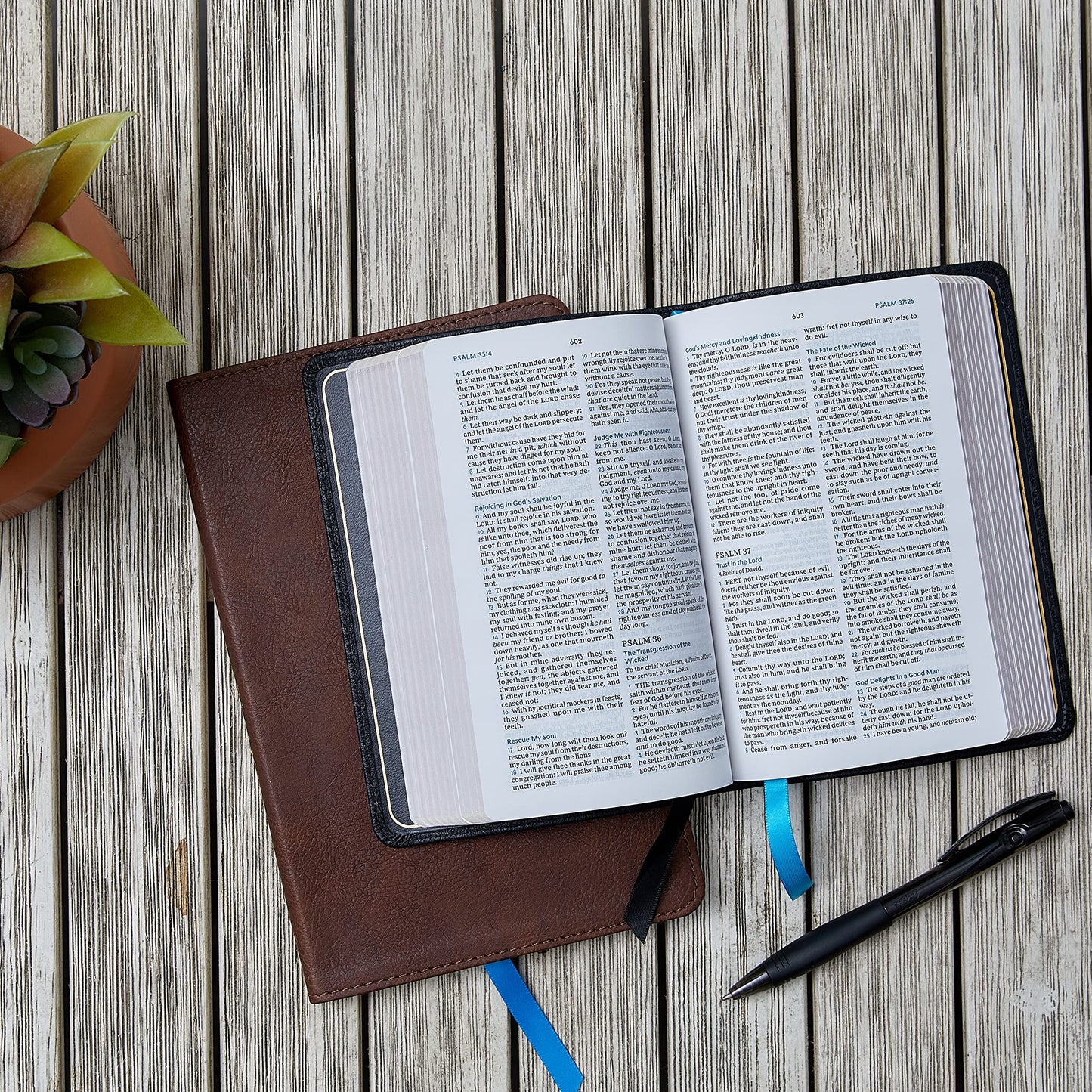 NKJV, Compact Bible, Maclaren Series, Leathersoft, Black, Comfort Print: Holy Bible, New King James Version
