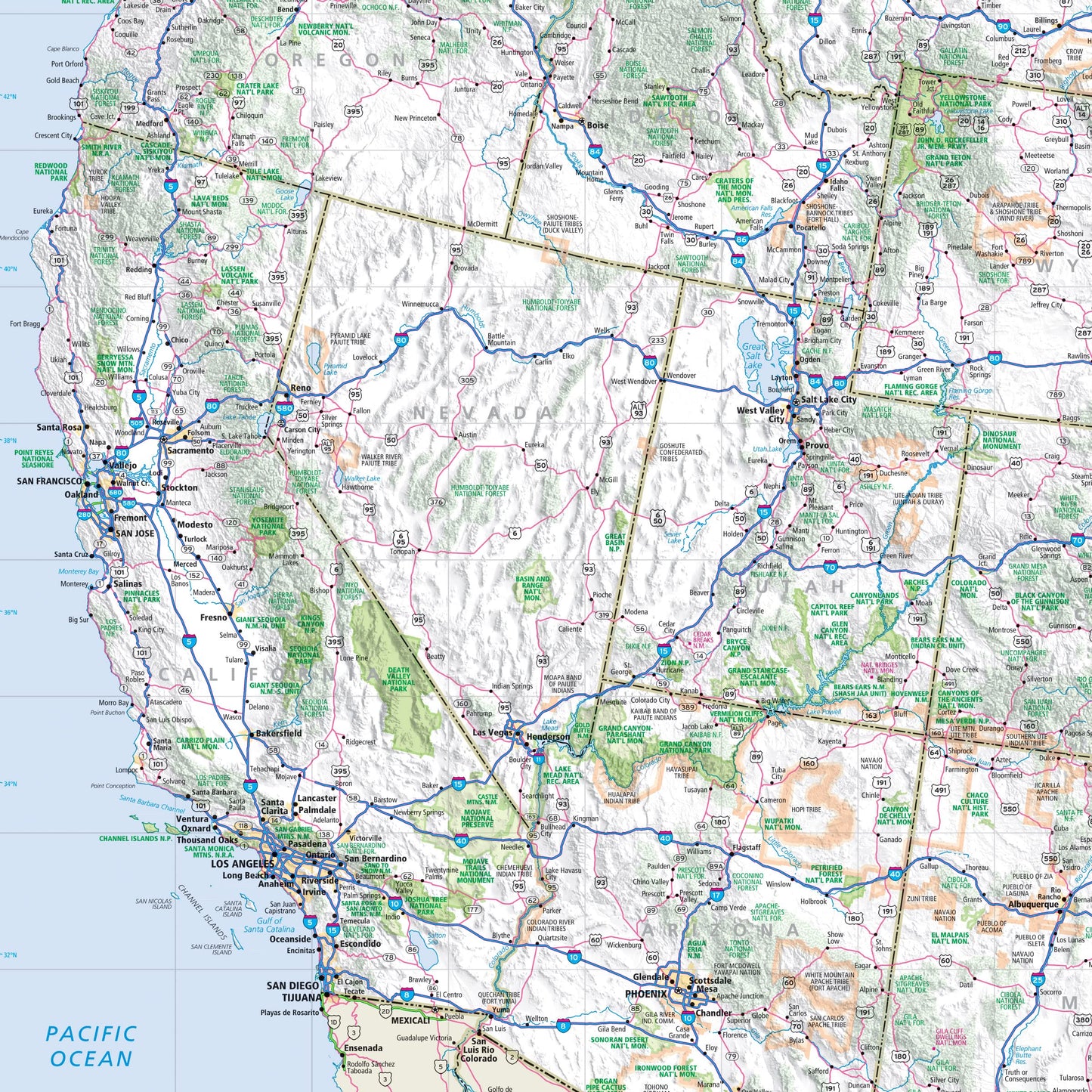 Rand McNally Folded Map: United States Map