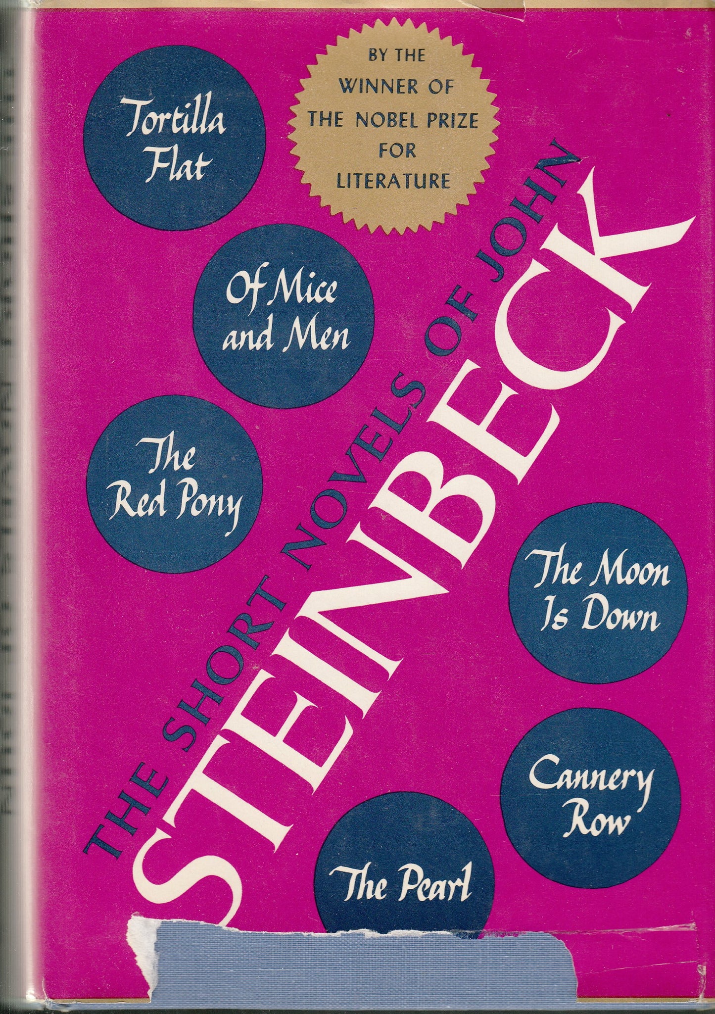 Steinbeck, The Short Novels of John by Steinbeck, John