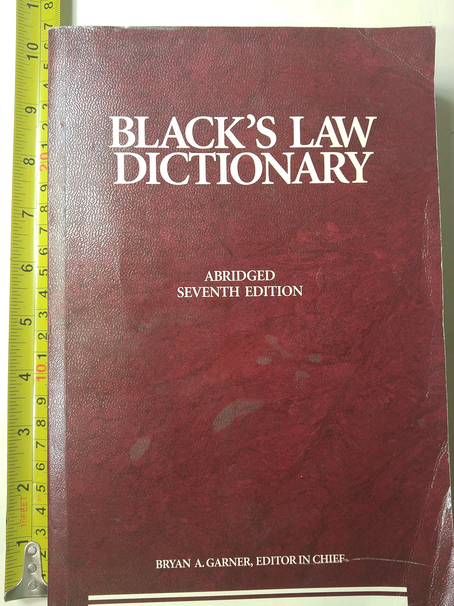 Blacks Law Dictionary 7th Edition by Henry Campbell Black