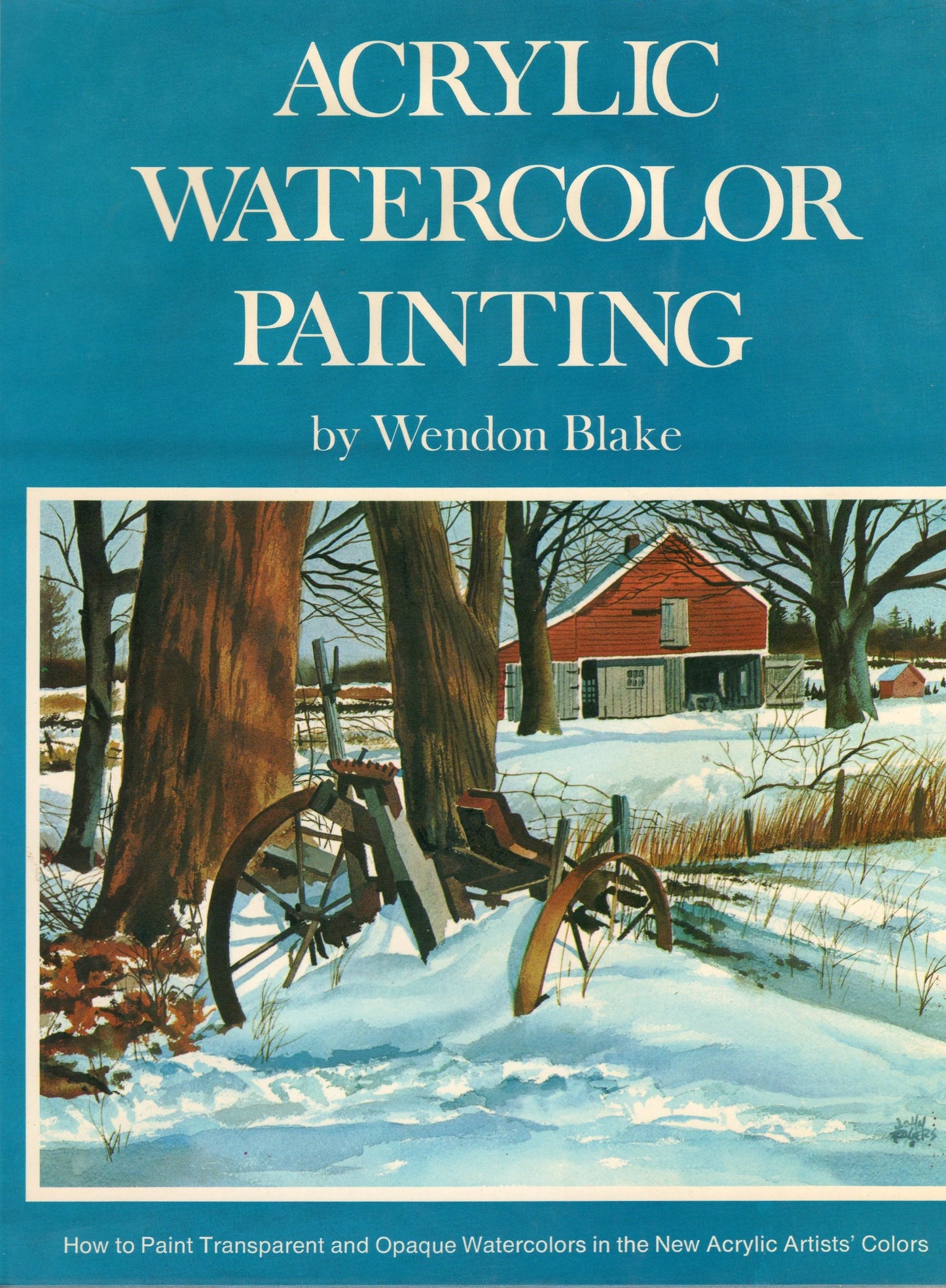 Acrylic Watercolor Painting by Blake, Wendon