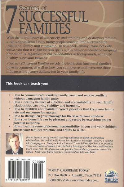7 Secrets of Successful Families: Understanding What Happy, Functional Families Have in Common