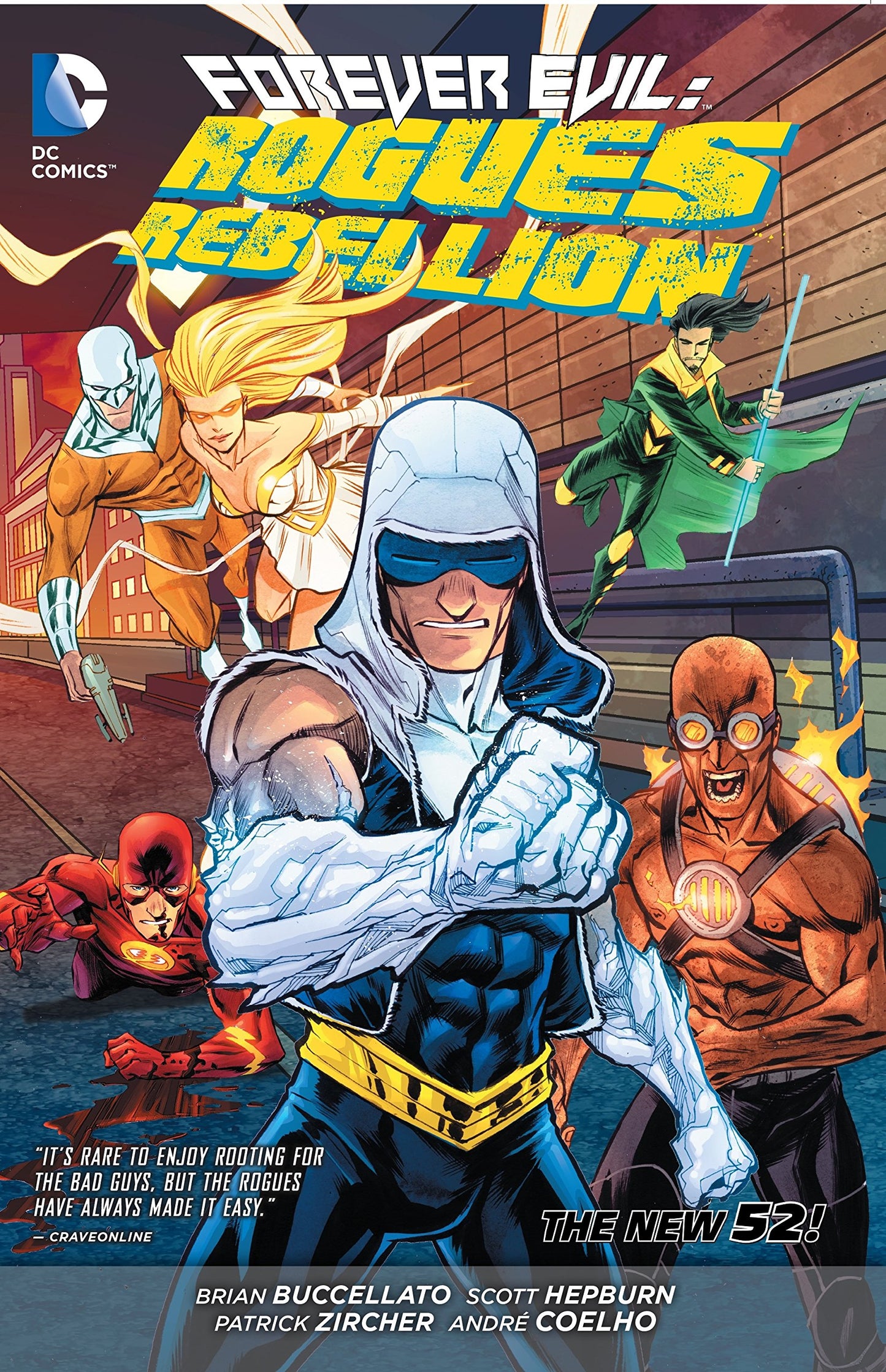 Forever Evil Rogues Rebellion by Buccellato, Brian