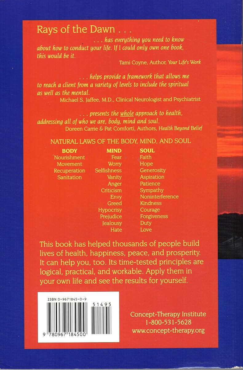 Rays of the Dawn: Natural Laws of the Body, Mind and Soul