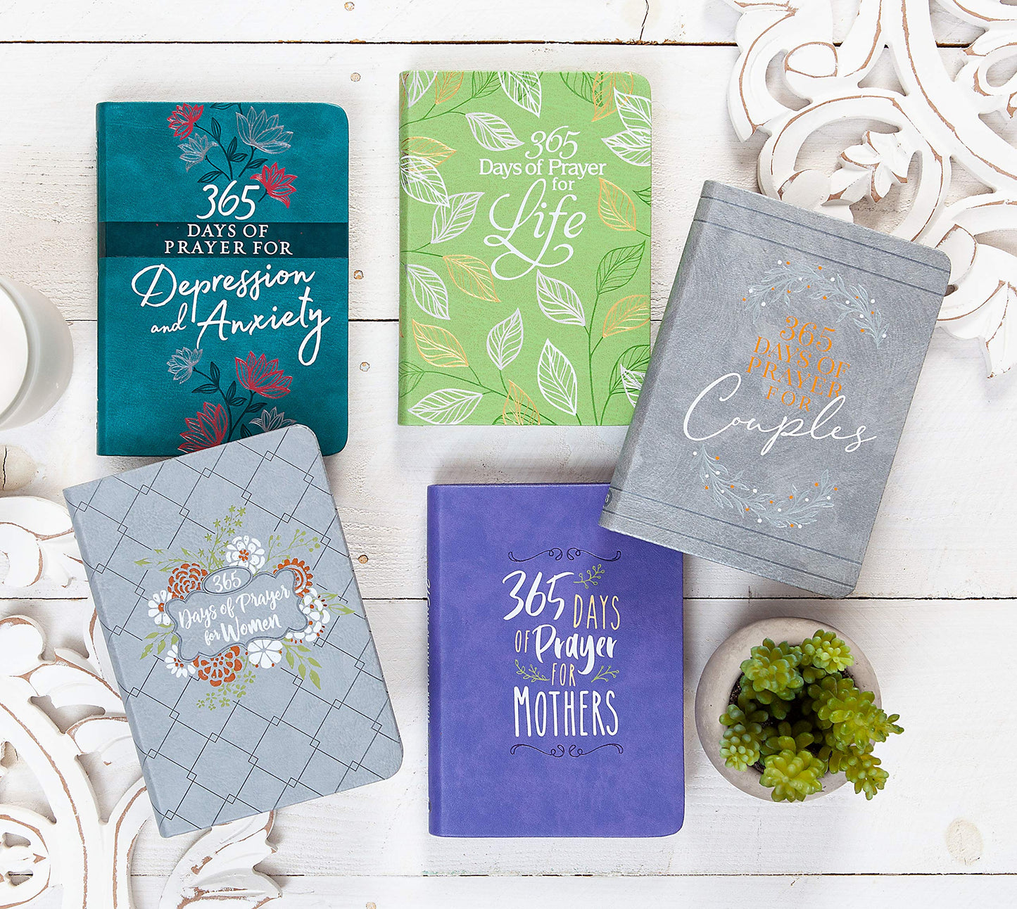 365 Days of Prayer for Women (Imitation Leather) - Guided Prayers and Daily Devotions for Women, Perfect Gift for Mothers Day, Birthdays, and More