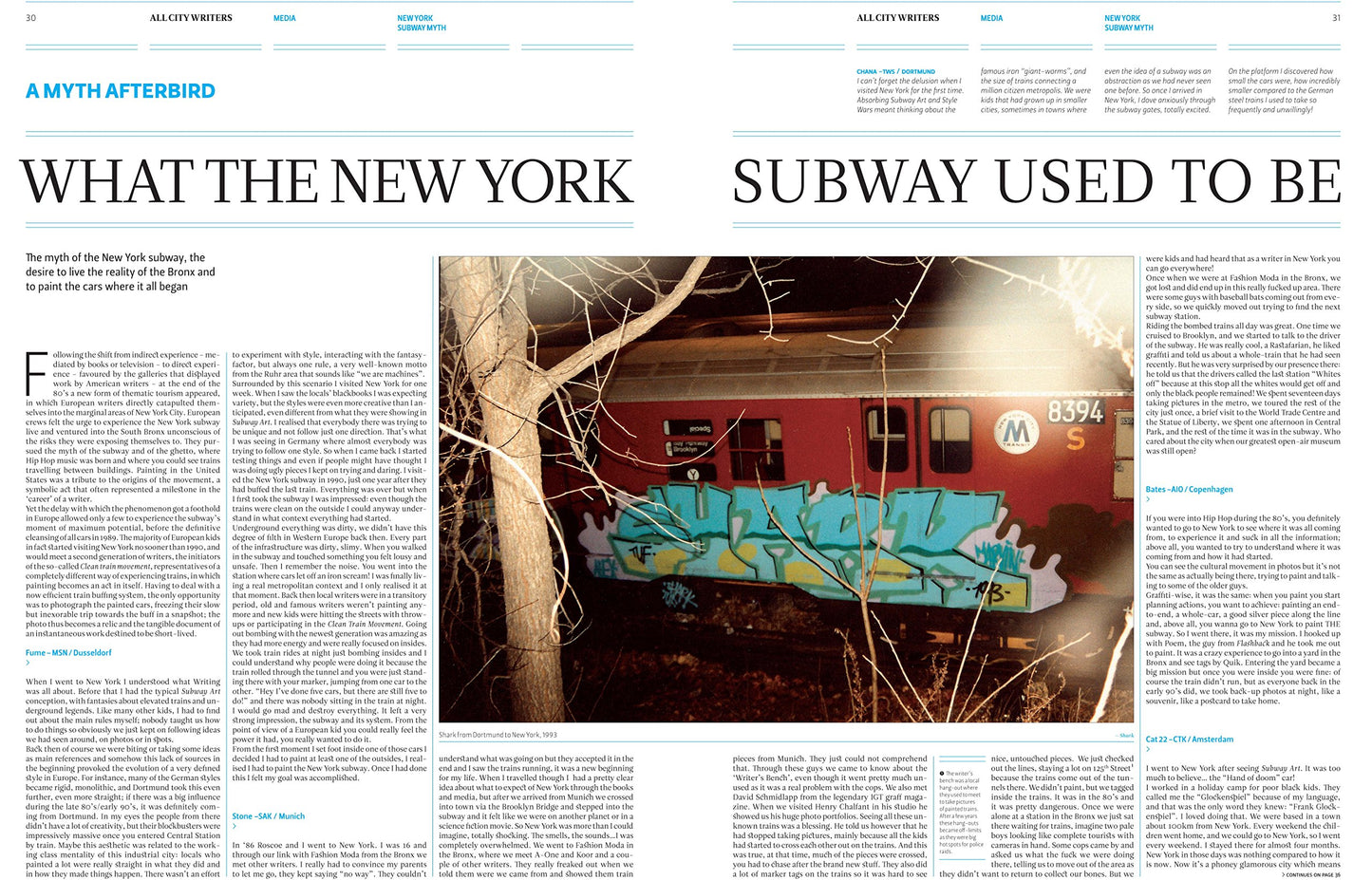 All City Writers: The Graffiti Diaspora