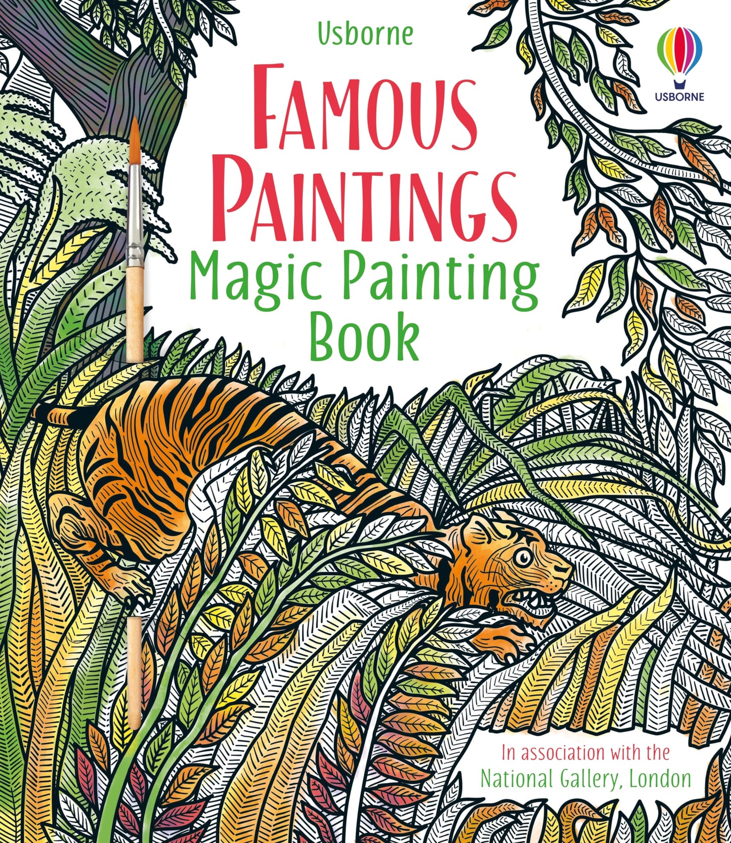 Famous Paintings Magic Painting Book (Magic Painting Books)