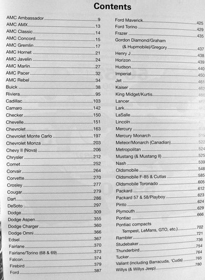 American Car Spotter's Bible 1940-1980