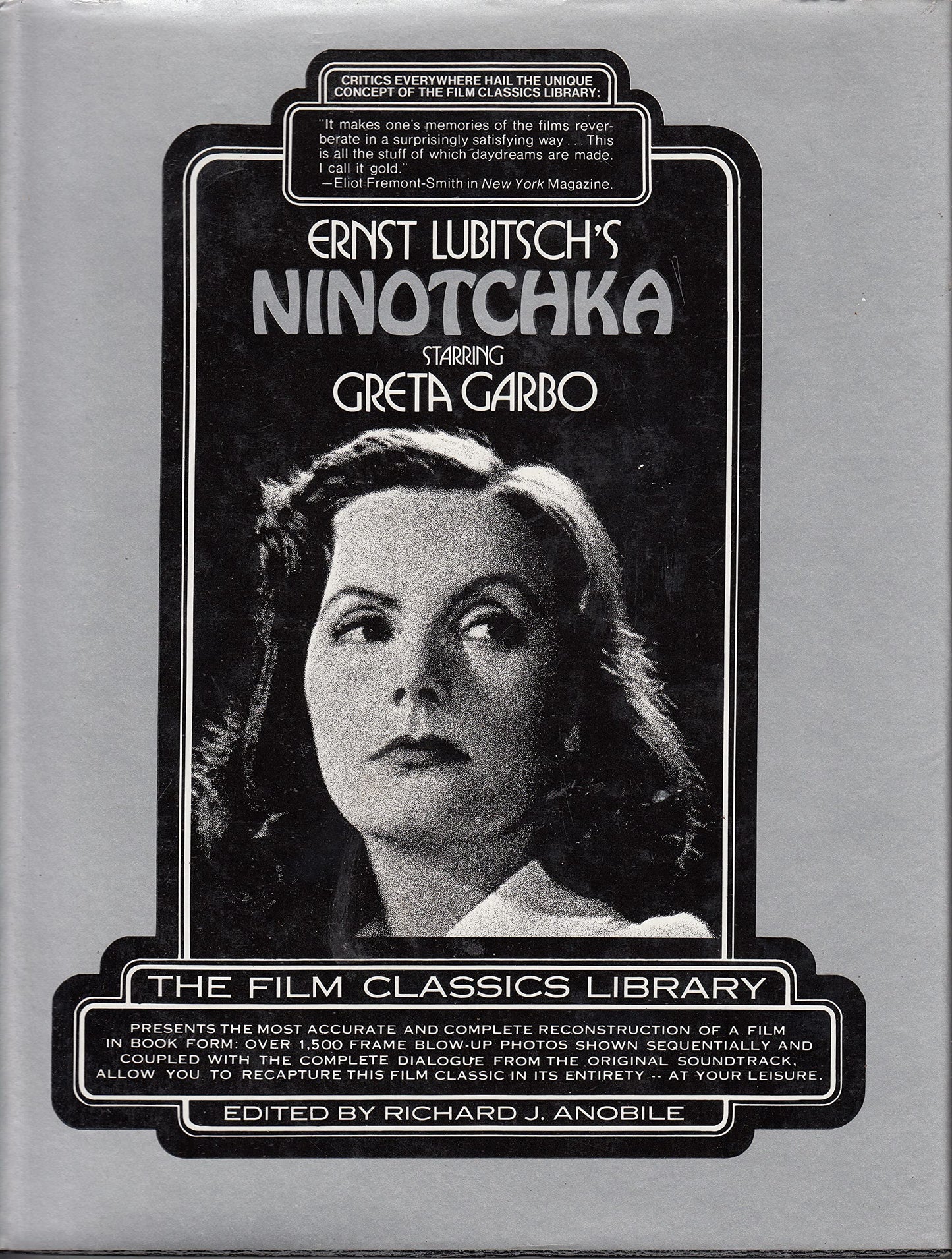 Ernst Lubitsch's Ninotchka, starring Greta Garbo, Melvyn Douglas