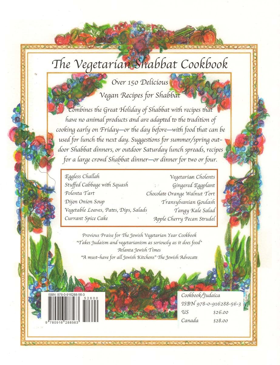 The Vegetarian Shabbat Cookbook