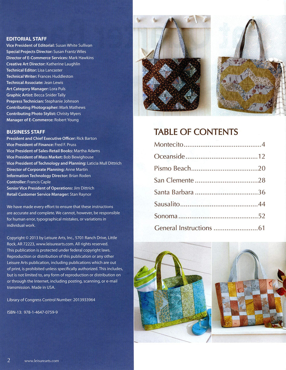 Fat Quarter Bags
