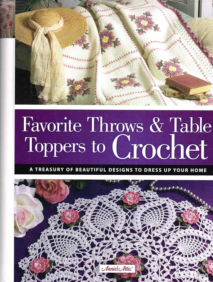 Favorite Throws & Table Toppers to Crochet