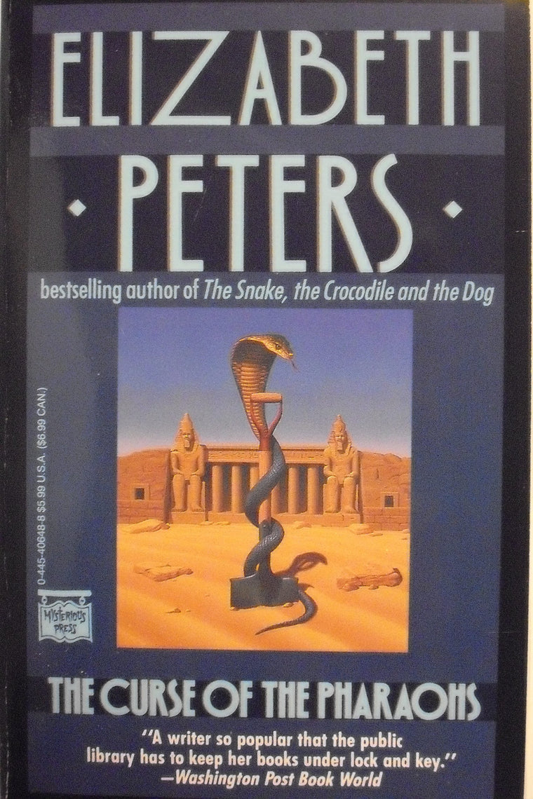 The Curse of the Pharaohs (Amelia Peabody, Book 2) — back cover