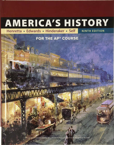 America's History: For the AP* Course by Henretta (New)