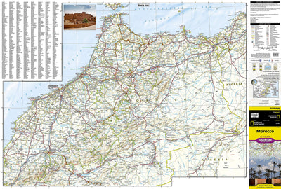 Morocco Map (National Geographic Adventure Map, 3203)