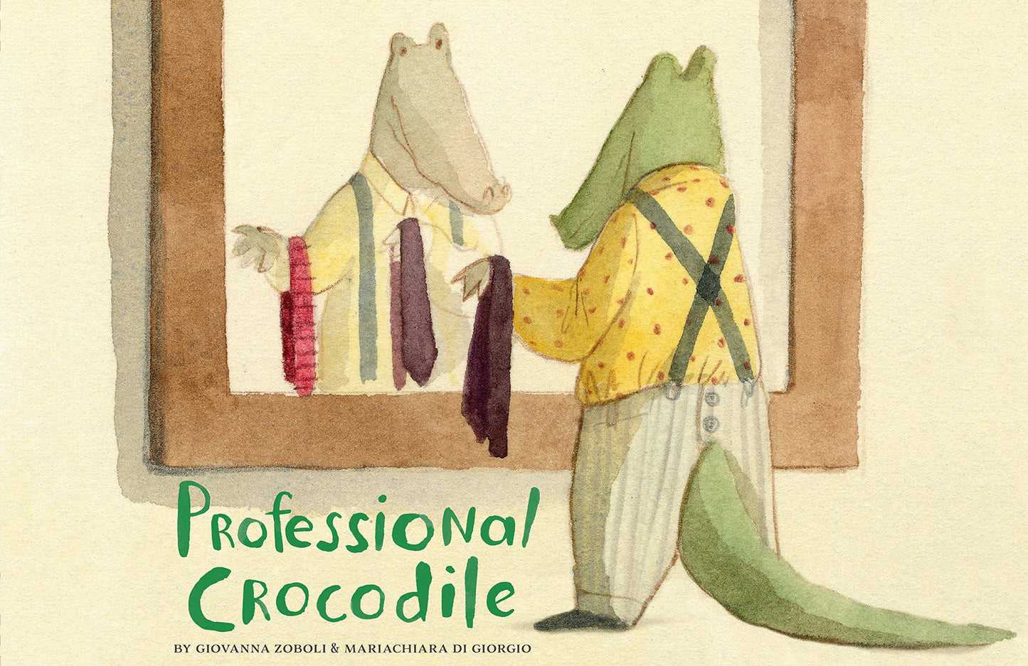 Professional Crocodile (Wordless Kids Book)