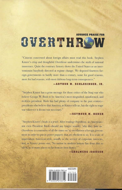 Overthrow: America's Century of Regime Change from Hawaii to