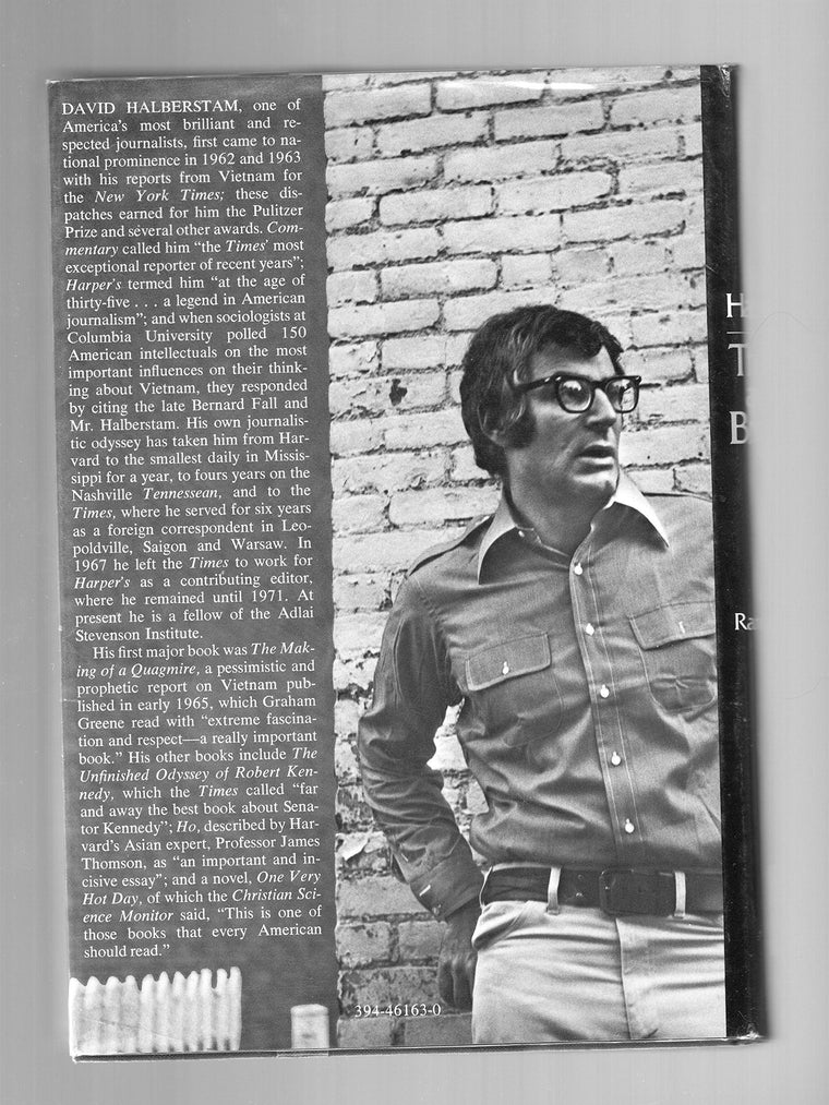 The Best and the Brightest — back cover