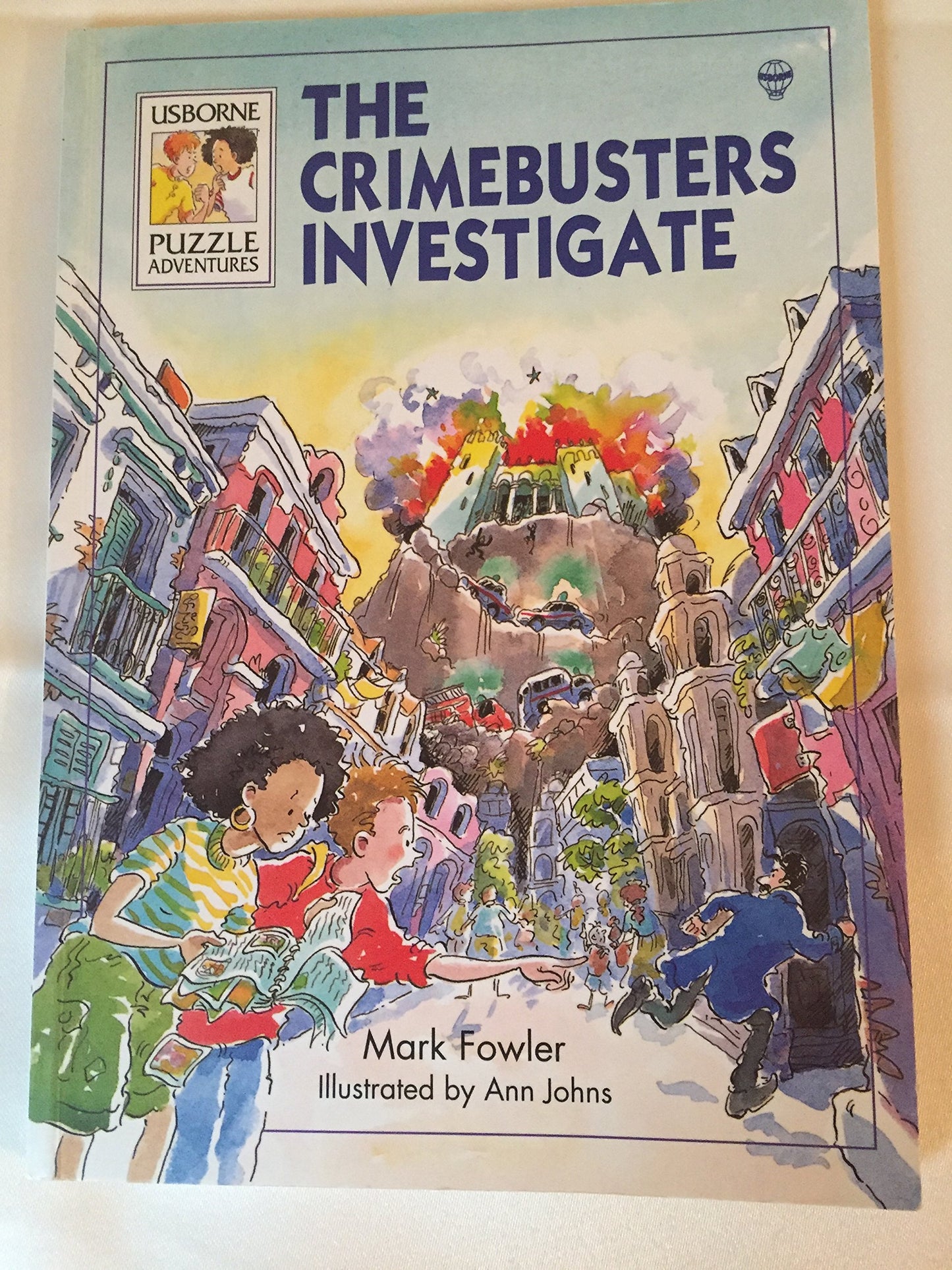 The Crimebusters Investigate (Puzzle Adventure Series) by Fo