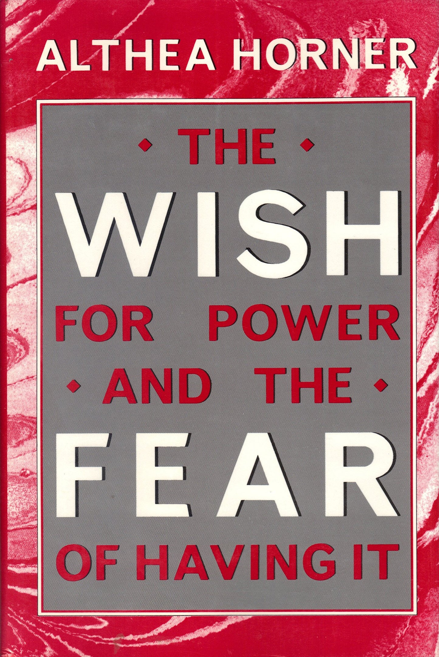 The Wish for Power and the Fear of Having it