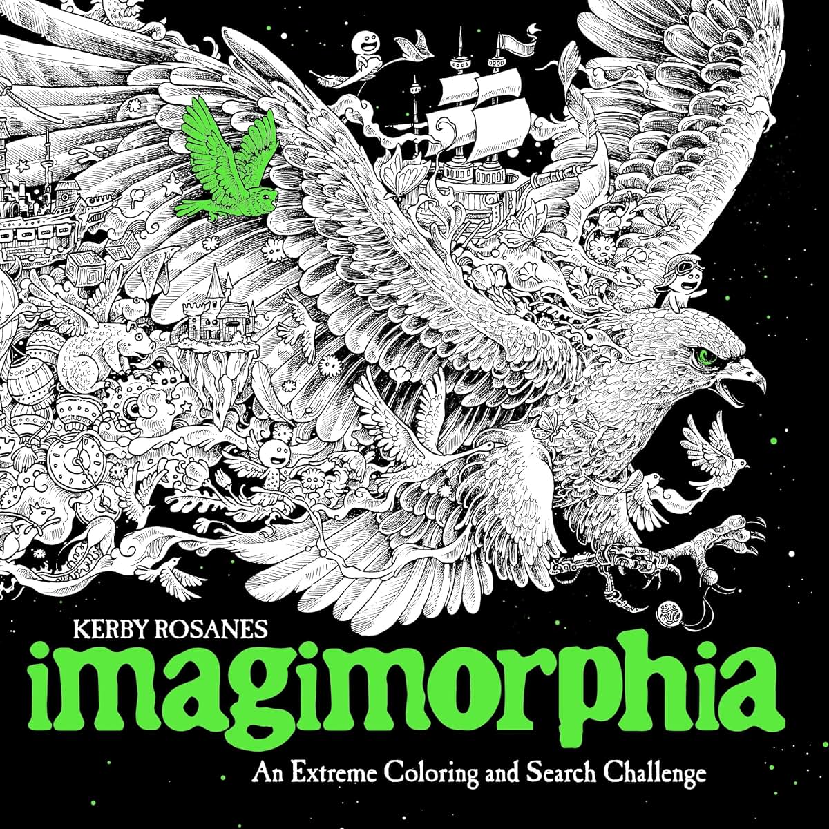 Imagimorphia: An Extreme Coloring and Search Challenge