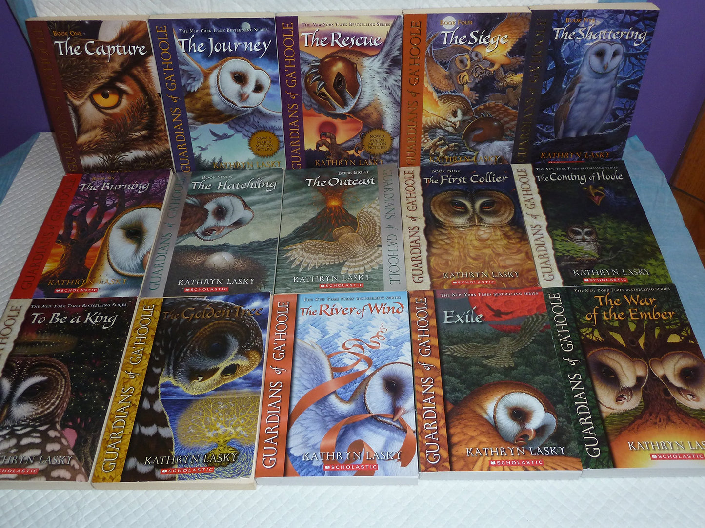 Guardians of Ga'hoole Complete Set, Books 1-15 (The Capture,
