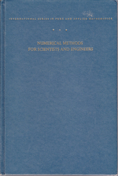 Numerical methods for scientists and engineers (Internationa