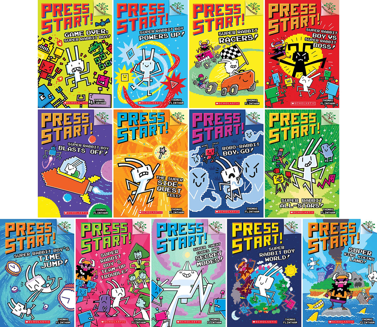Press Start! Complete Series Set (Books 1-13)