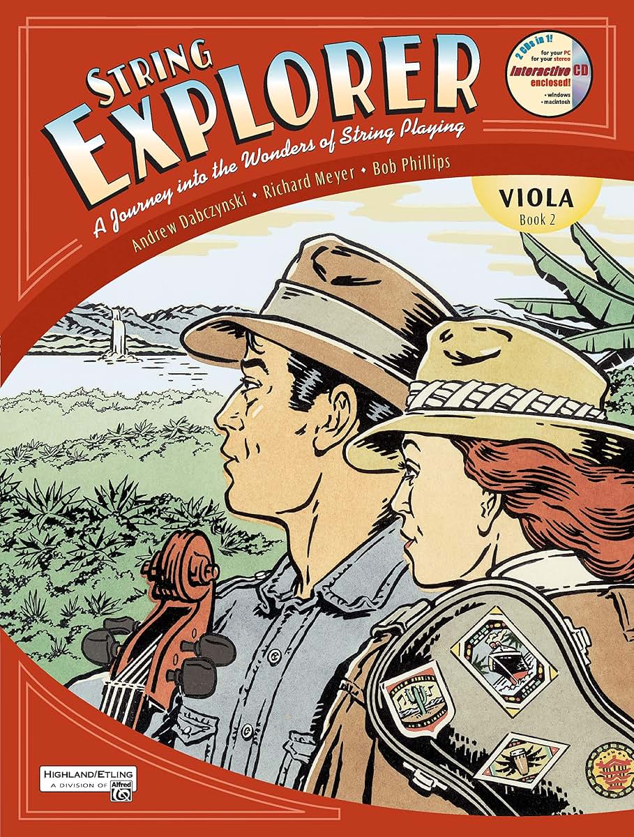 String Explorer, Bk 2: Viola, Book & Interactive CD