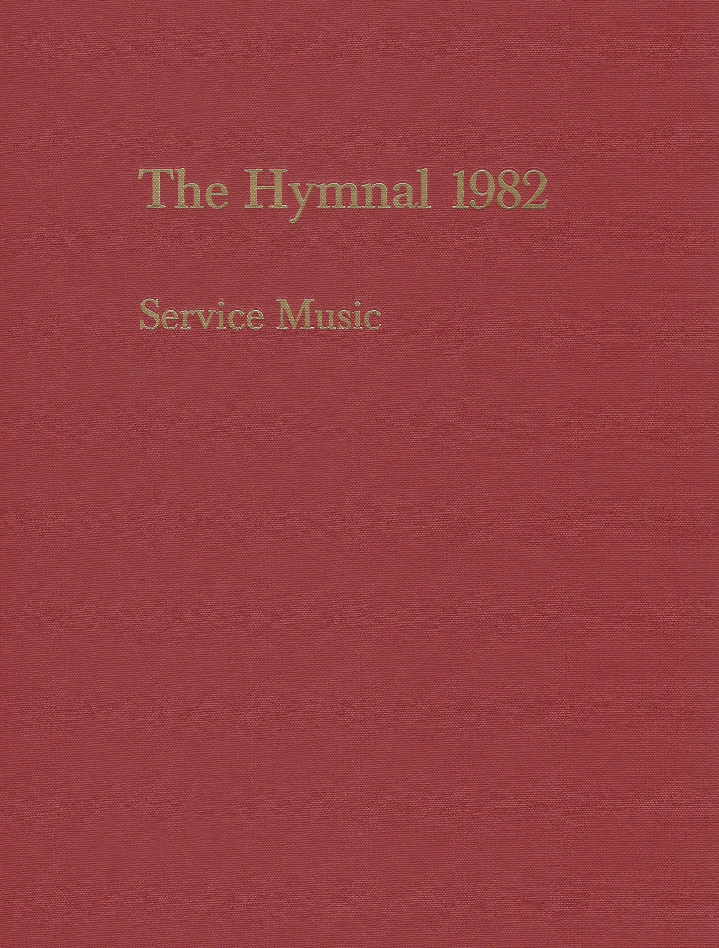 The Hymnal 1982: According to the Use of the Episcopal Church, Accompaniment Edition (2 Volumes) (Accompaniment Edition, Red)