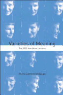 Varieties of Meaning: The 2002 Jean Nicod Lectures