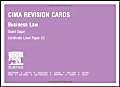 CIMA Revision Cards: Business Law