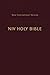 NIV, Holy Bible, Compact, Paperback, Burgundy, Comfort Print