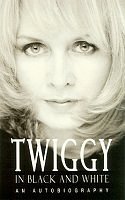 Twiggy in black and white