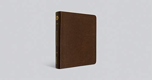 ESV Journaling Bible (Mocha, Threshold Design)