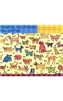 Hedgehogs, Cats, Elephants, Dogs, and Pigs! Notecards