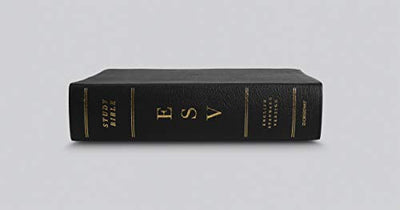 ESV Study Bible (Genuine Leather, Black)