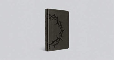 ESV Thinline Bible (TruTone, Charcoal, Crown Design)