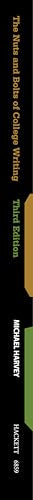 The Nuts and Bolts of College Writing — back cover