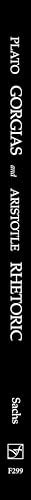 Gorgias and Rhetoric (Focus Philosophical Library)