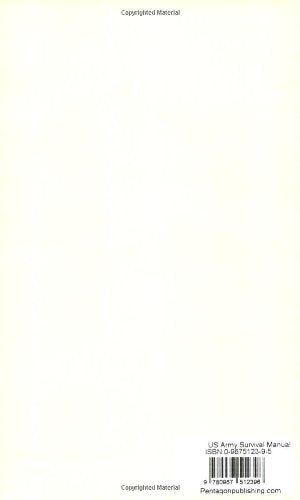 US Army Survival Manual: FM 21-76 — back cover