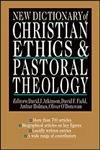 New Dictionary of Christian Ethics Pastoral Theology