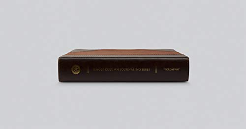 ESV Single Column Journaling Bible (TruTone, Brown/Cordovan, Portfolio Design)