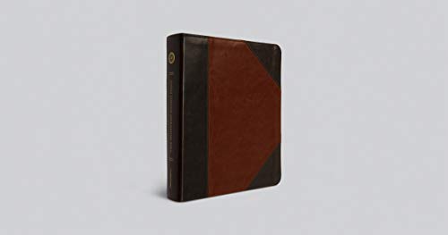 ESV Single Column Journaling Bible (TruTone, Brown/Cordovan, Portfolio Design)