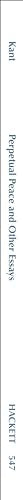 Perpetual Peace and Other Essays (Hackett Classics)