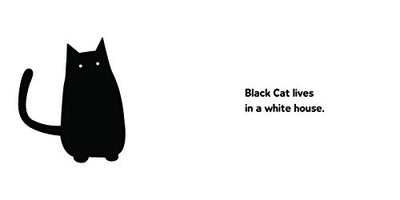 Black Cat & White Cat: Baby's First Visual & Emotional Learning Board Book