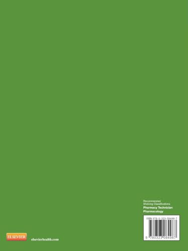 Workbook for Pharmacology for Pharmacy Technicians, 2e
