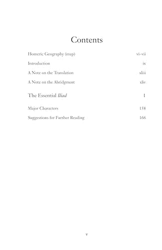 The Essential Iliad