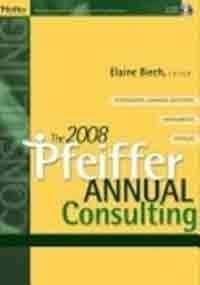 2008 Pfeiffer Annual Set: Training & Consulting
