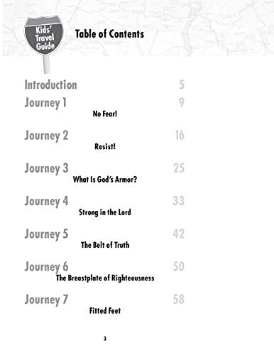 Kids' Travel Guide to the Armor of God